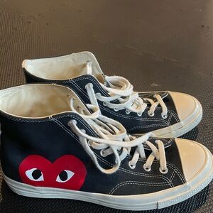 CDG x Converse Hugh Tops Size 11